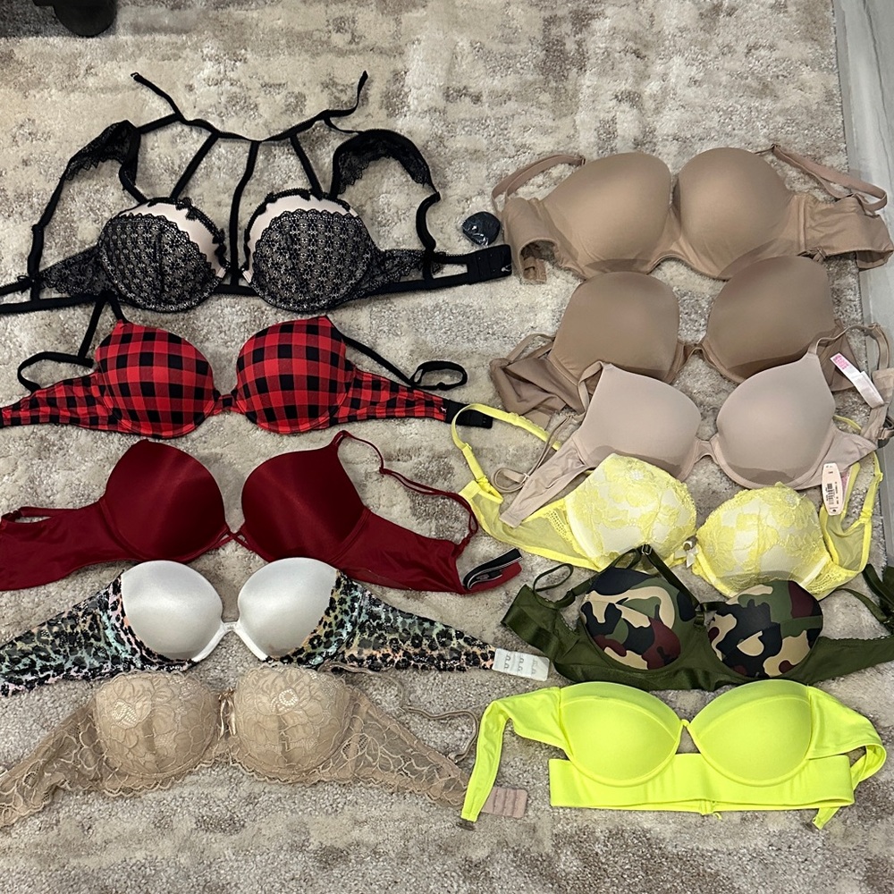 Victoria's Secret Multi-Color Bra Collection